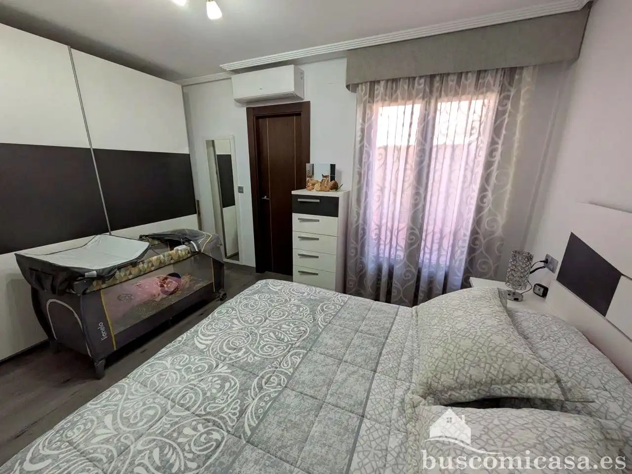 Bedroom of Flat for rent in Linares  with Air Conditioner, Terrace and Furnished