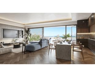 Sala d'estar de Apartament en venda en Nerja amb Aire condicionat, Terrassa i Forn