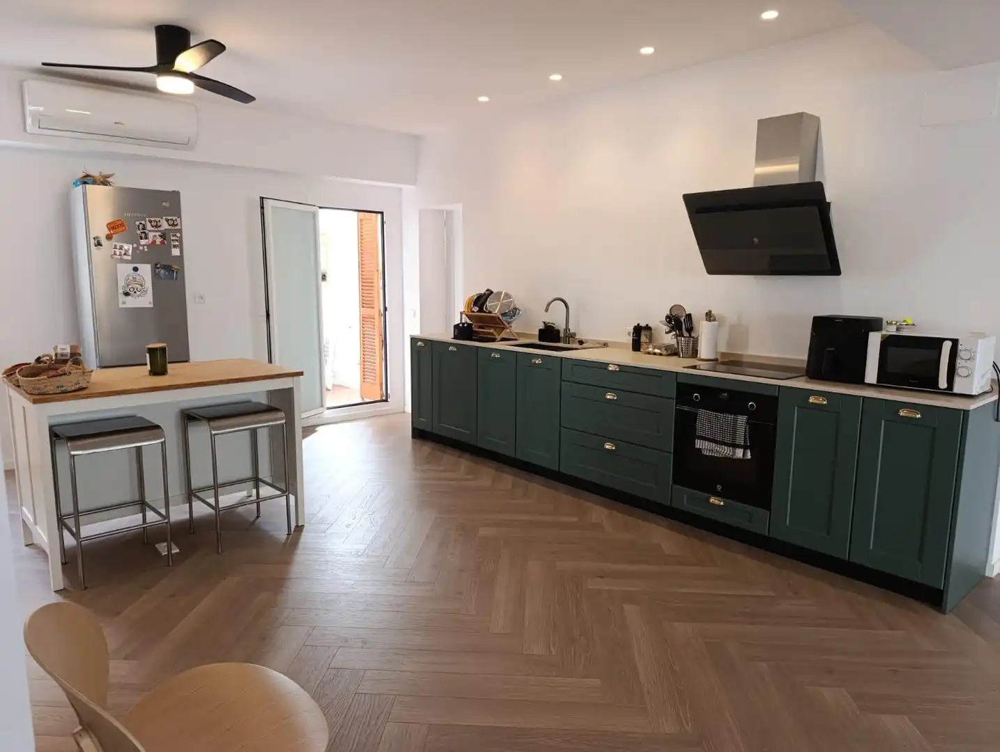 Cocina de Piso de alquiler con opción a compra en  Palma de Mallorca con Terraza, Trastero y Amueblado
