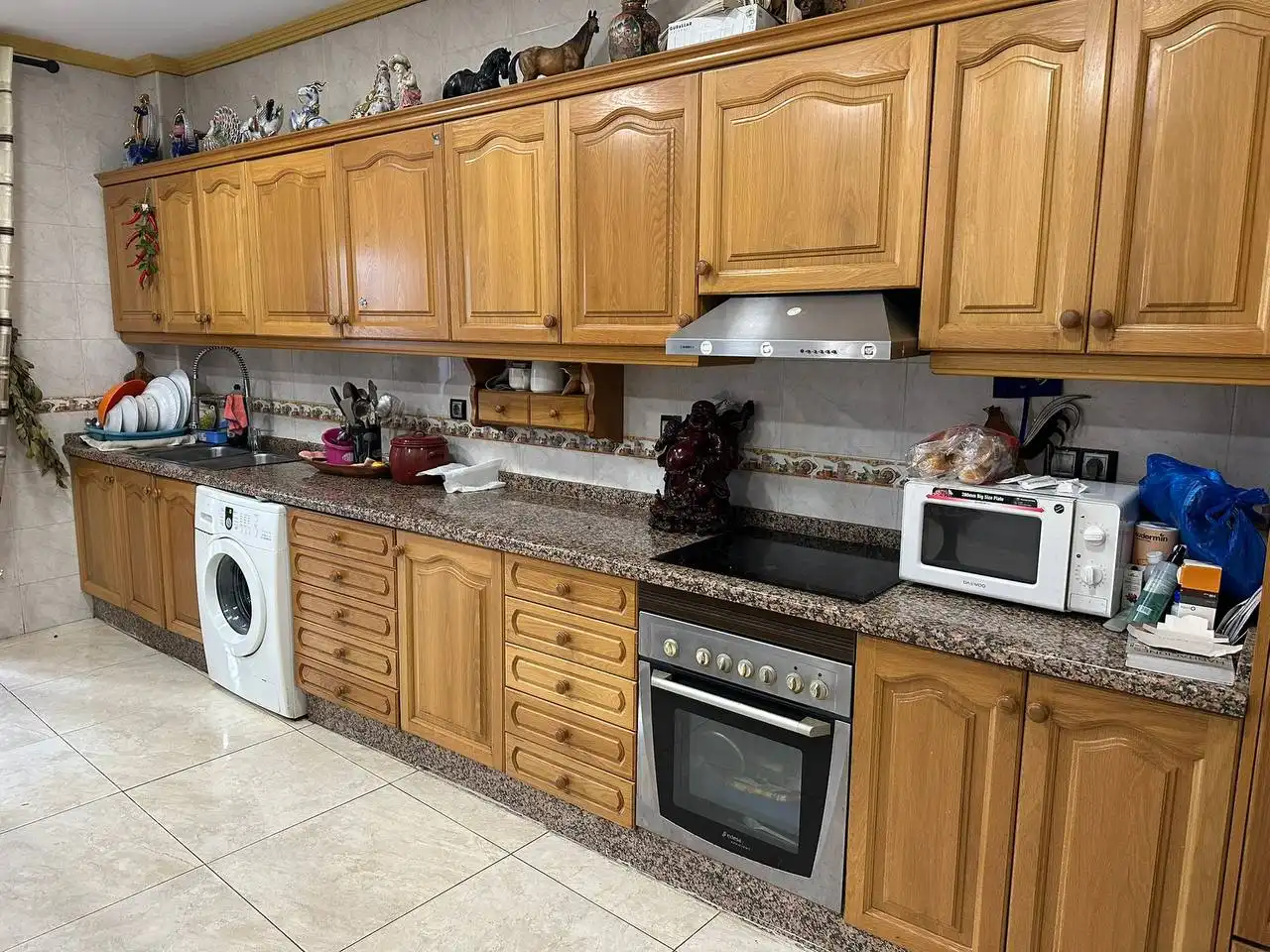 Cocina de Casa o chalet en venta en Gandia con Terraza, Trastero y Amueblado