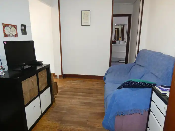 Sala d'estar de Pis en venda en Bilbao  amb Moblat