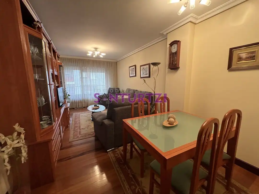 Living room of Flat for sale in Santurtzi   with Heating and Balcony