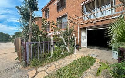 Exterior view of Single-family semi-detached for sale in Castellbisbal  with Air Conditioner