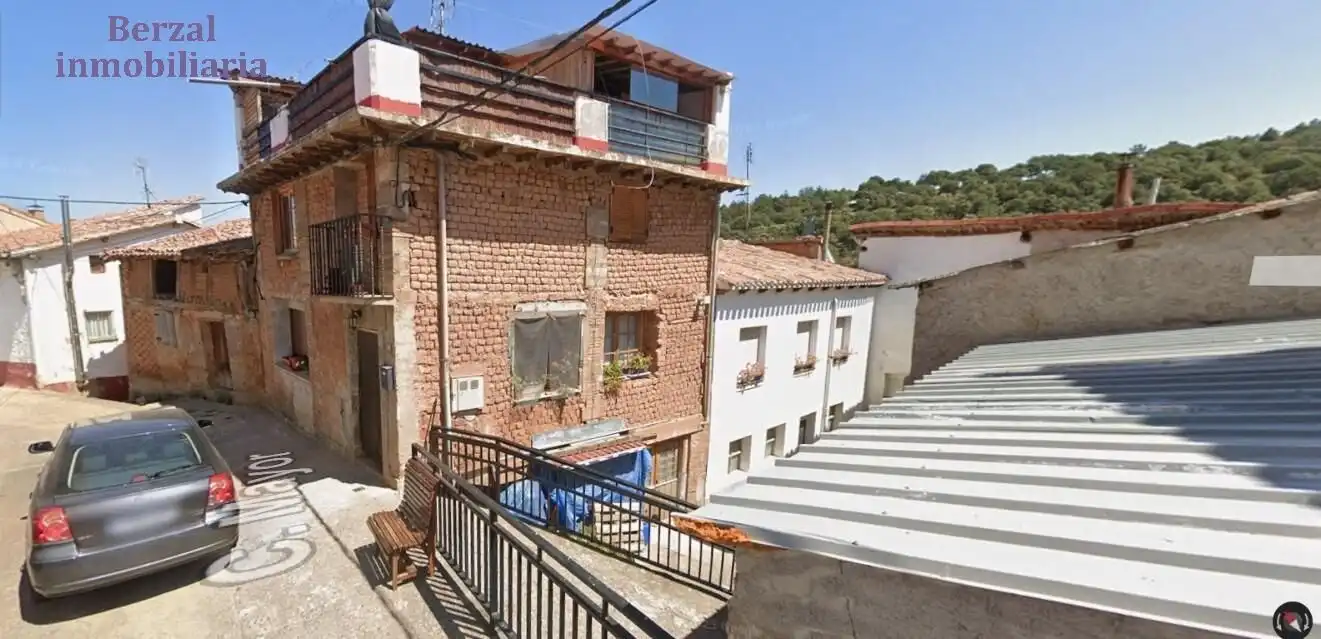 Exterior view of Houses for sale in Hornos de Moncalvillo  with Private garden, Terrace and Storage room