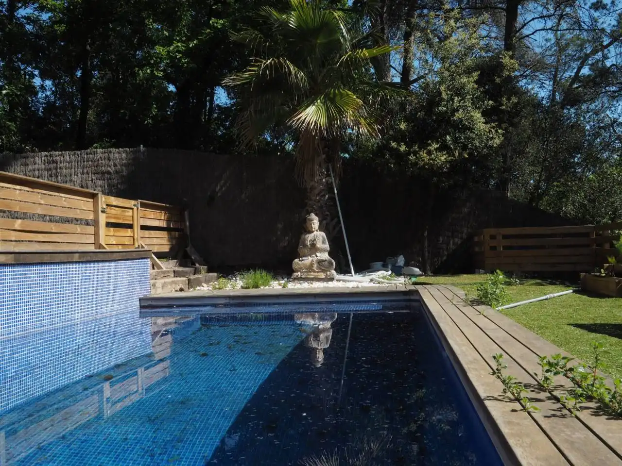 Swimming pool of Houses for sale in Sant Cugat del Vallès  with Private garden, Terrace and Swimming Pool