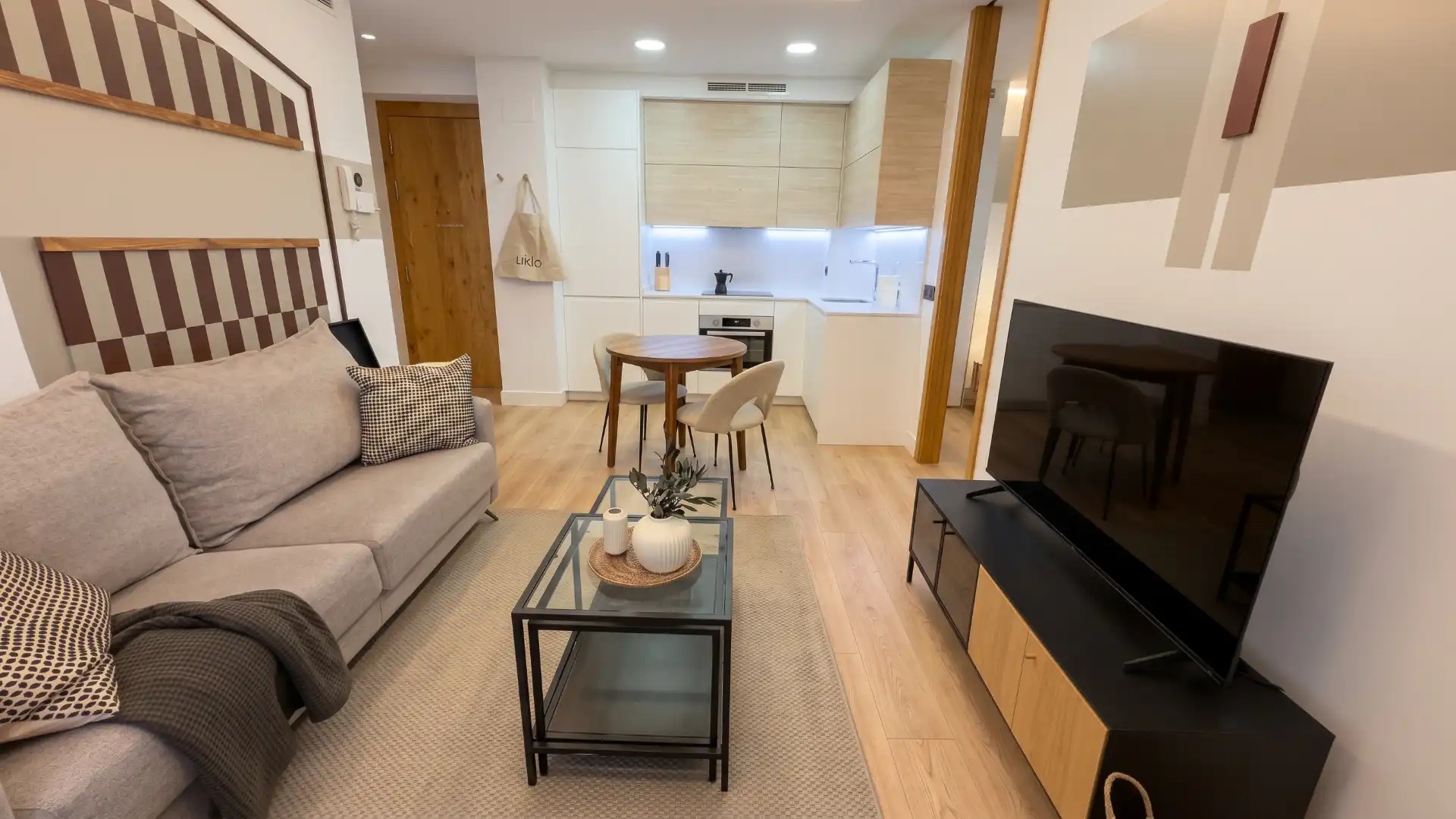 Sala de estar de Apartamento de alquiler en Centro