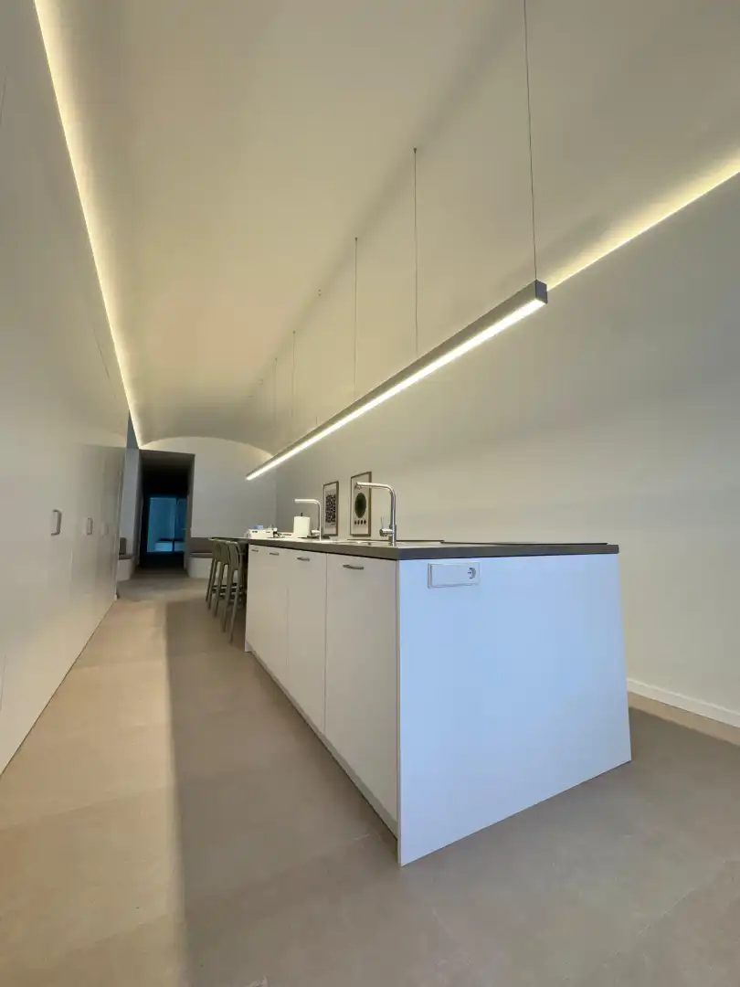 Küche von Wohnung zur untervermieten in Valencia mit Klimaanlage, Terrasse und Möbliert