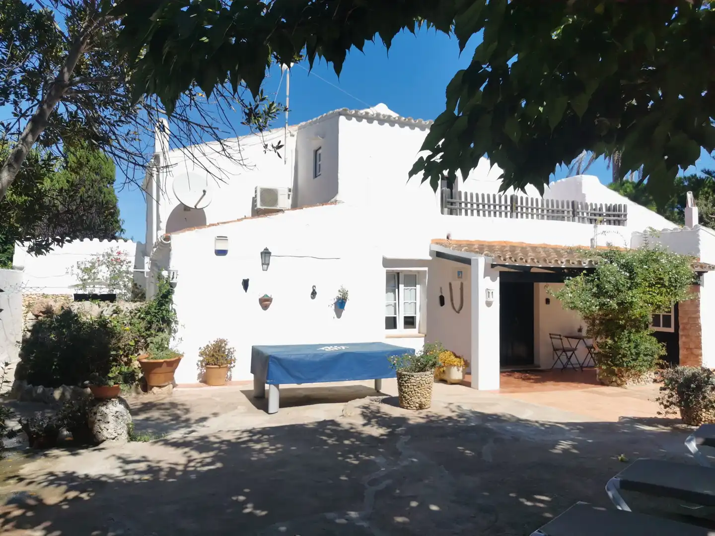 Jardín de Finca rústica en venta en Es Castell con Aire acondicionado, Calefacción y Jardín privado