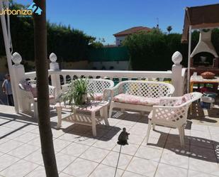 Terrace of House or chalet for sale in Badajoz Capital  with Air Conditioner, Heating and Private garden