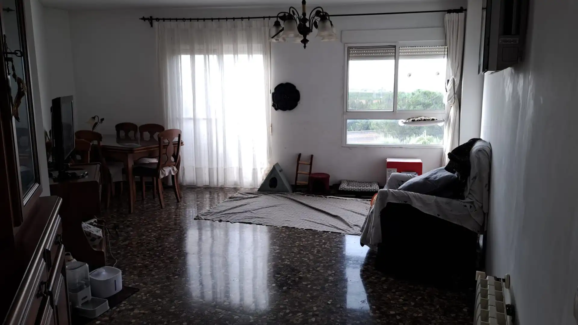 Sala d'estar de Pis en venda en Vinalesa amb Aire condicionat, Moblat i Forn