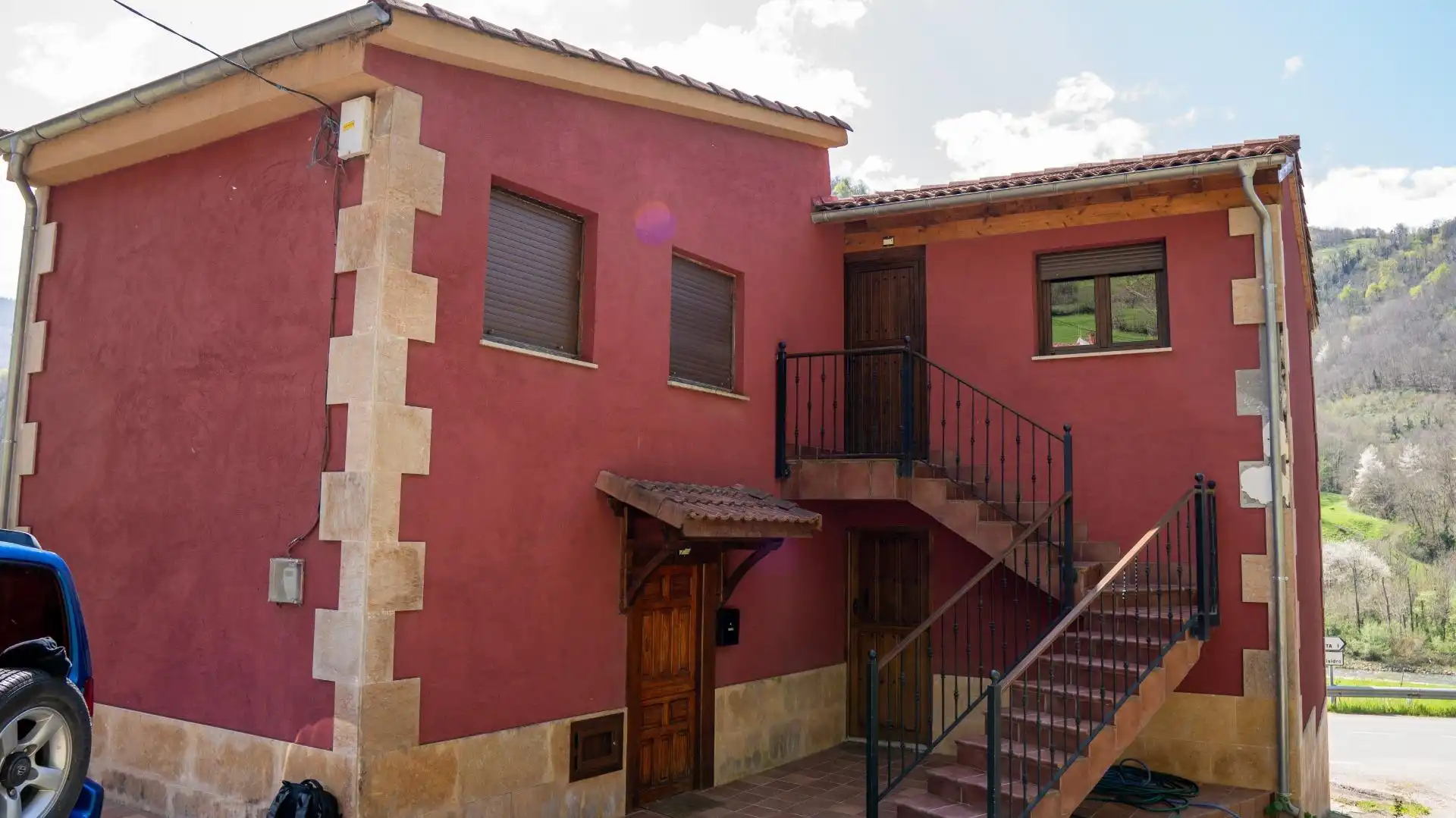 Vista exterior de Casa o xalet en venda en Aller