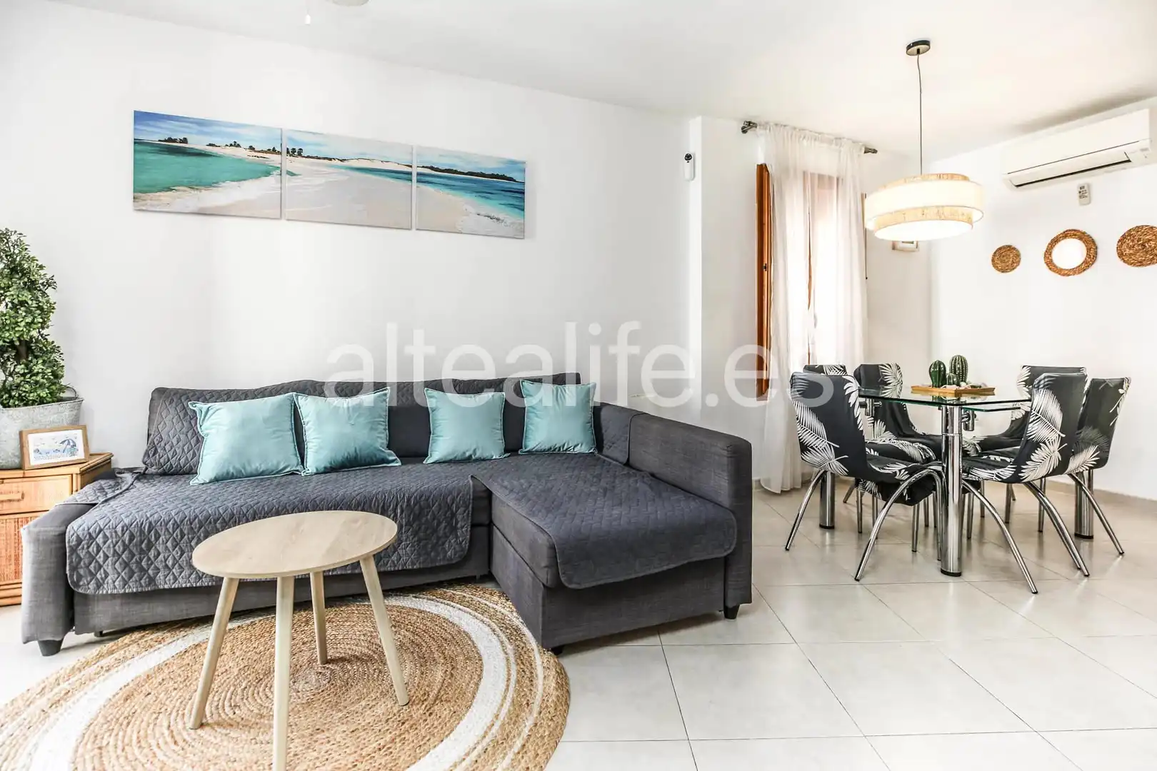 Living room of Apartments for sale in Altea  with Air Conditioner and Balcony