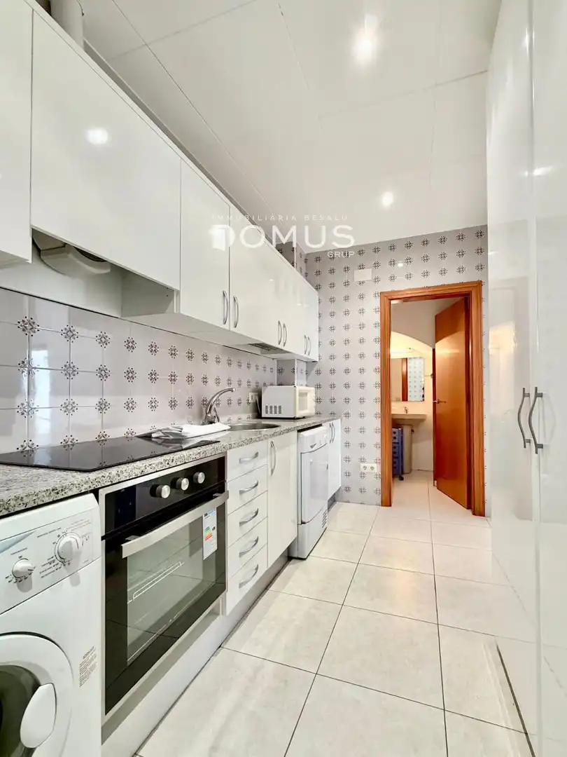 Kitchen of Flat for rent in L'Escala  with Air Conditioner, Heating and Furnished