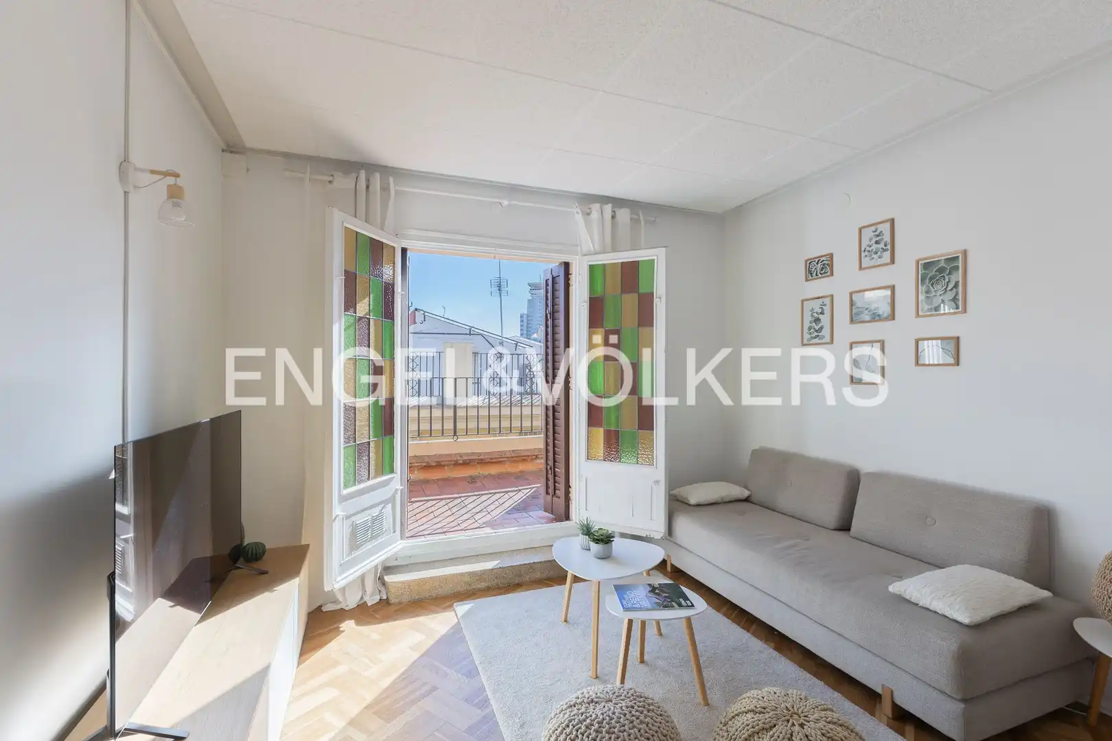 Vista exterior de Ático en venta en Barcelona con Calefacción y Parquet