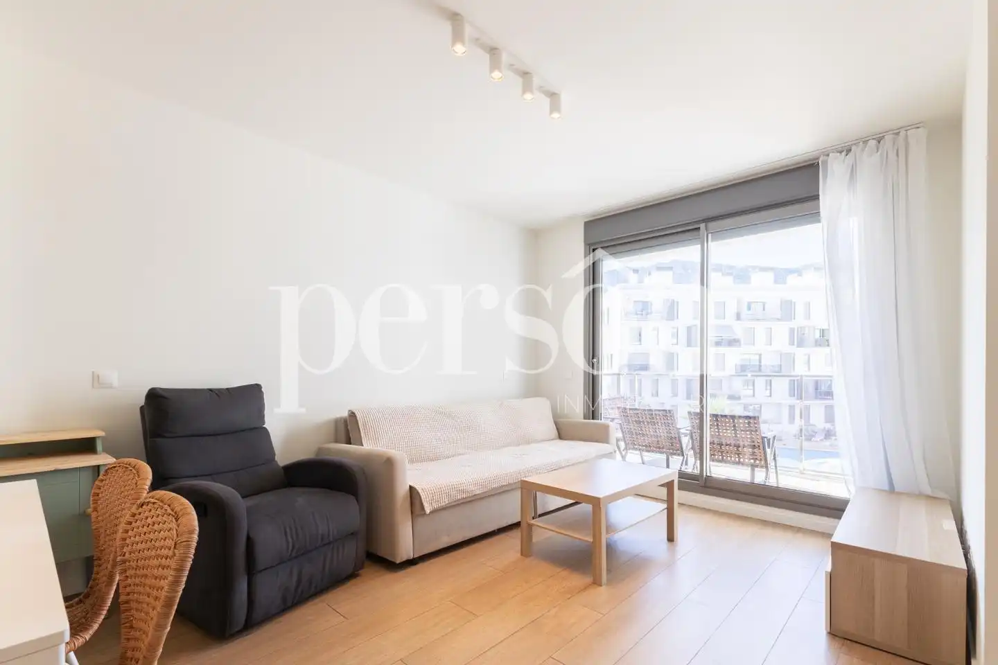 Living room of Flat for rent in Dénia  with Air Conditioner, Terrace and Storage room