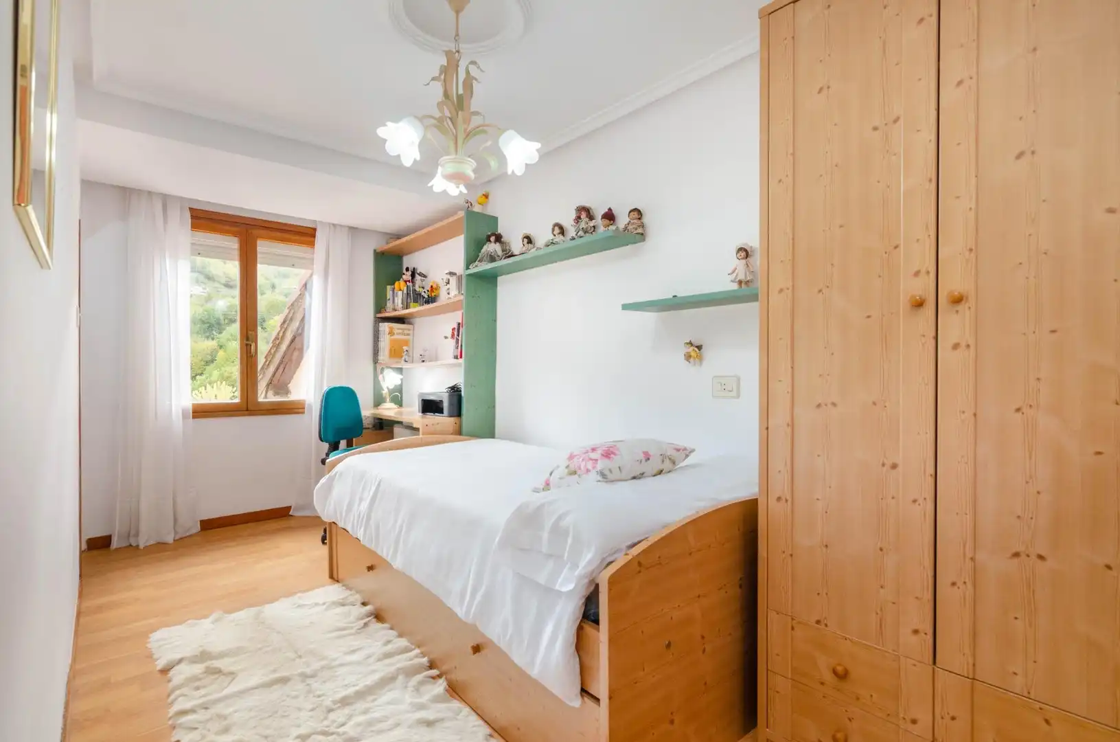 Bedroom of Duplexes for sale in Mieres (Asturias)  with Heating, Furnished and Balcony