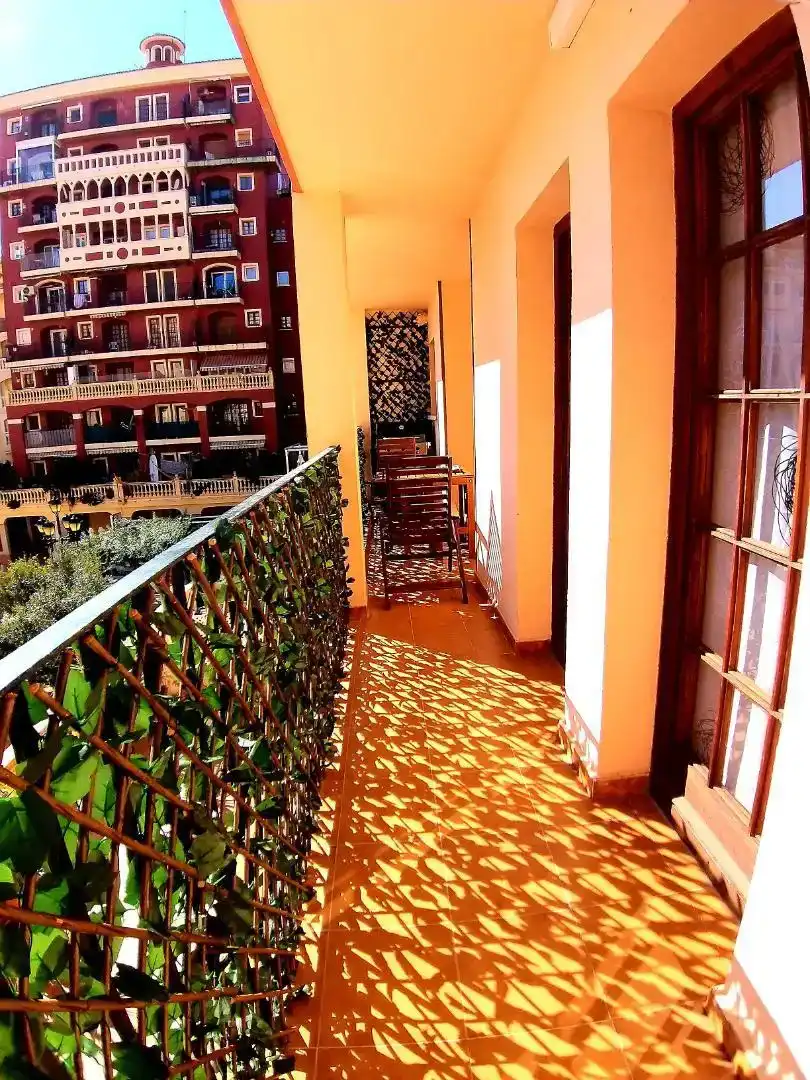 Terrassa de Apartament de lloguer en Alboraya amb Aire condicionat, Parquet i Moblat