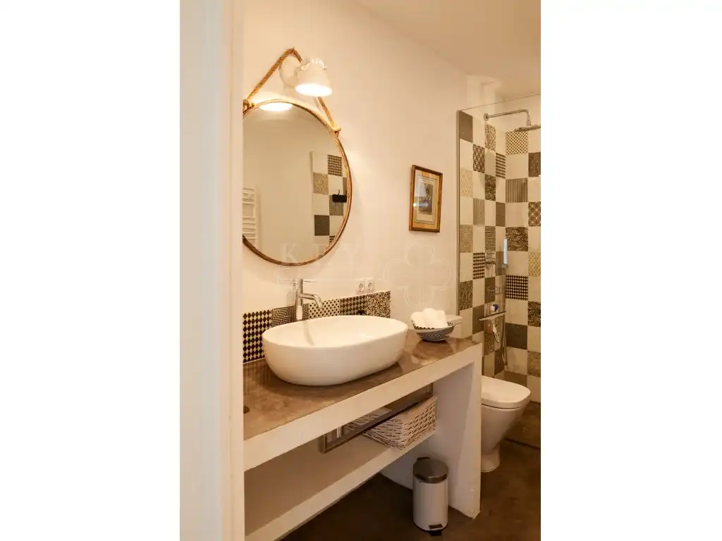 Bathroom of Houses for sale in Es Castell  with Air Conditioner, Heating and Private garden