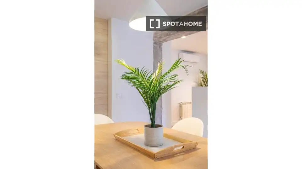 Exterior view of Flat for rent in Madrid  with Air Conditioner, Heating and Furnished
