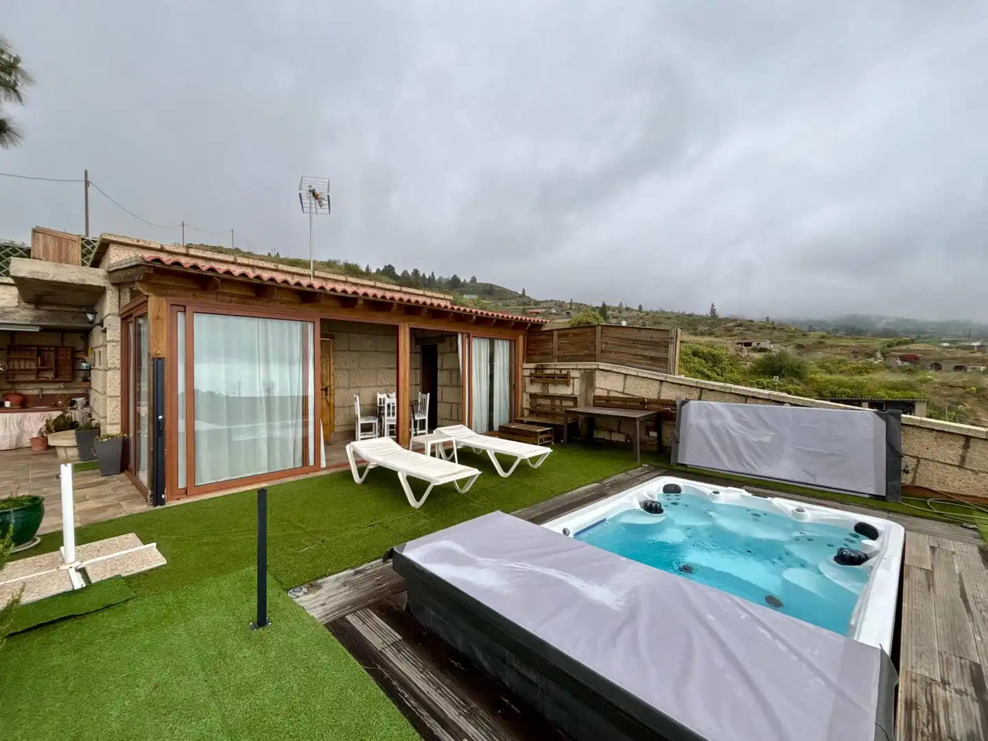 Terraza de Finca rústica en venta en Fasnia con Trastero, Piscina y Amueblado