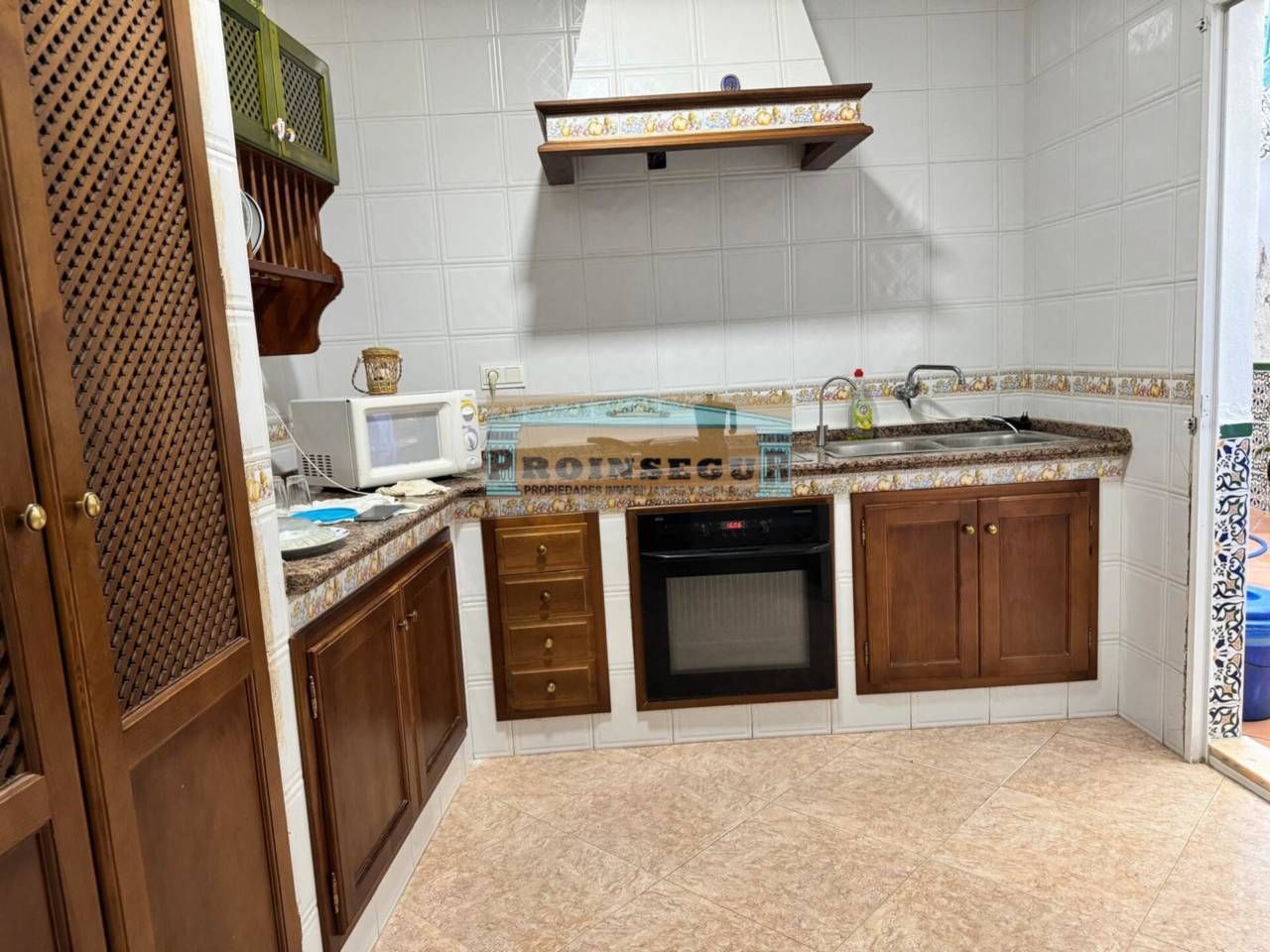 Kitchen of Single-family semi-detached for sale in Cártama  with Private garden, Storage room and Furnished