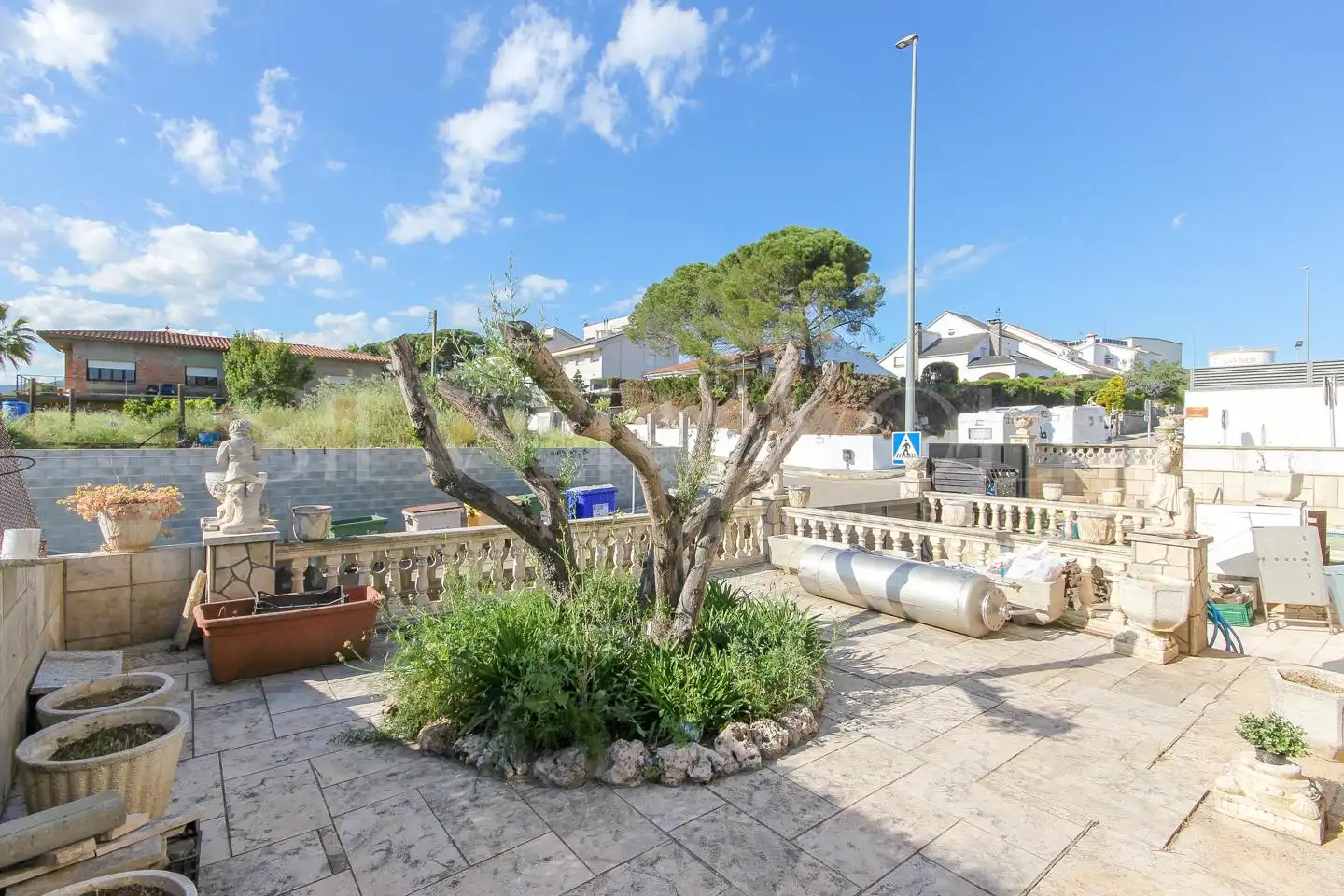 Garden of Houses for sale in Polinyà  with Air Conditioner, Heating and Private garden