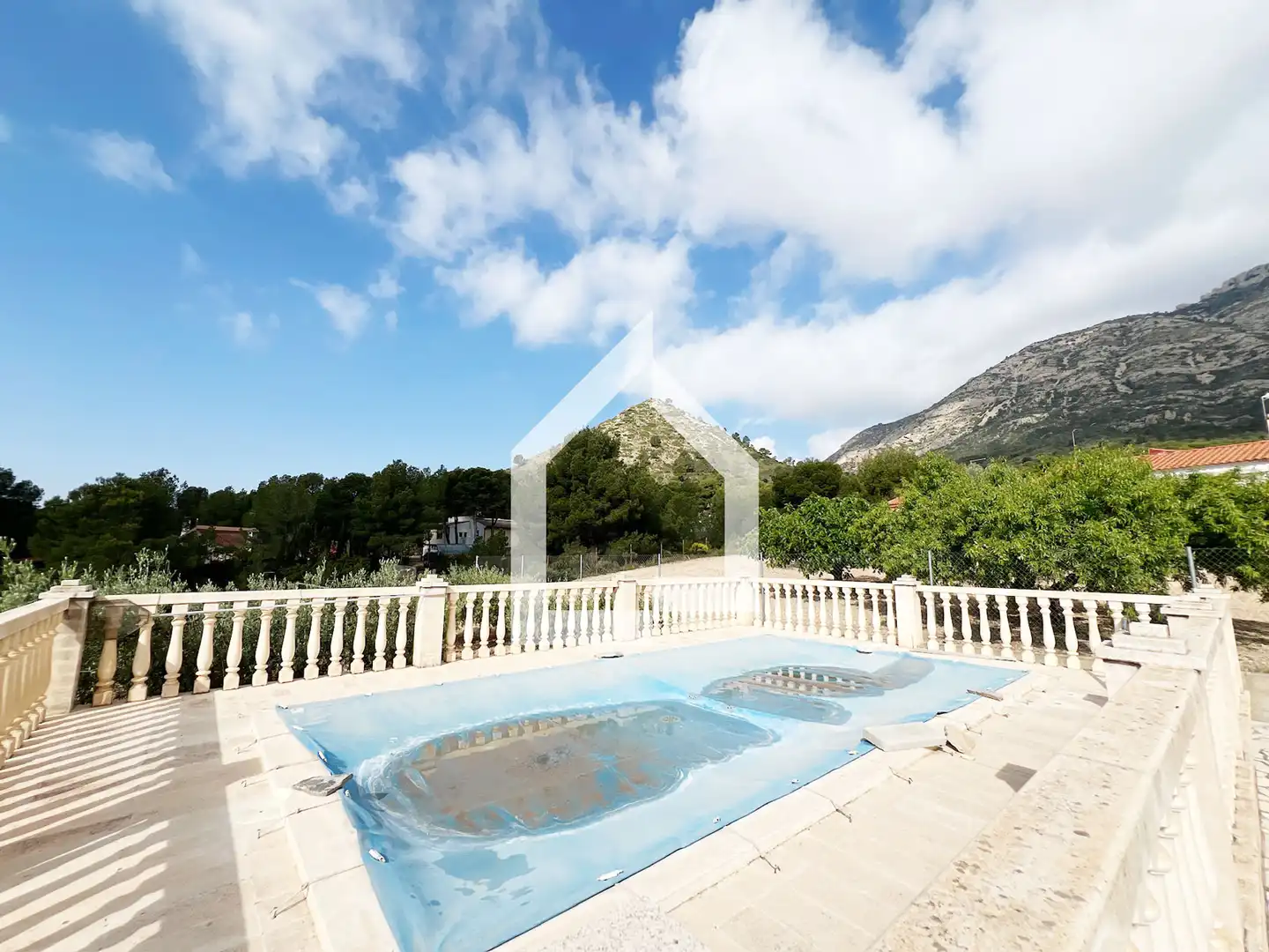 Vista exterior de Casa o chalet en venta en Tibi con Jardín privado, Terraza y Trastero