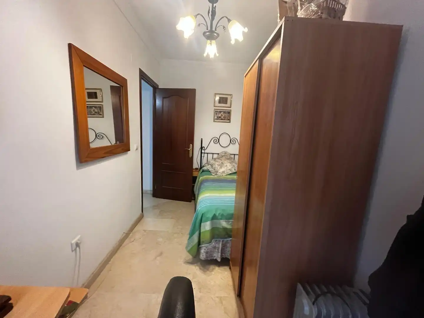 Bedroom of Flat for sale in Córdoba  with Air Conditioner, Terrace and Furnished