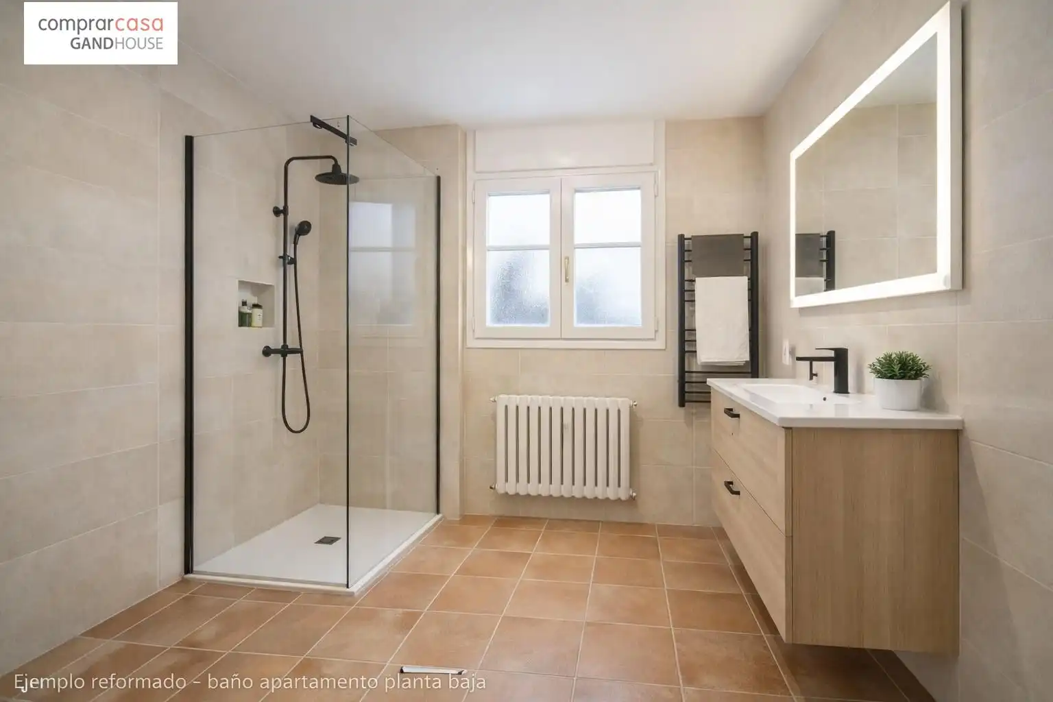 Baño de Finca rústica en venta en Caldes de Malavella con Aire acondicionado, Calefacción y Jardín privado
