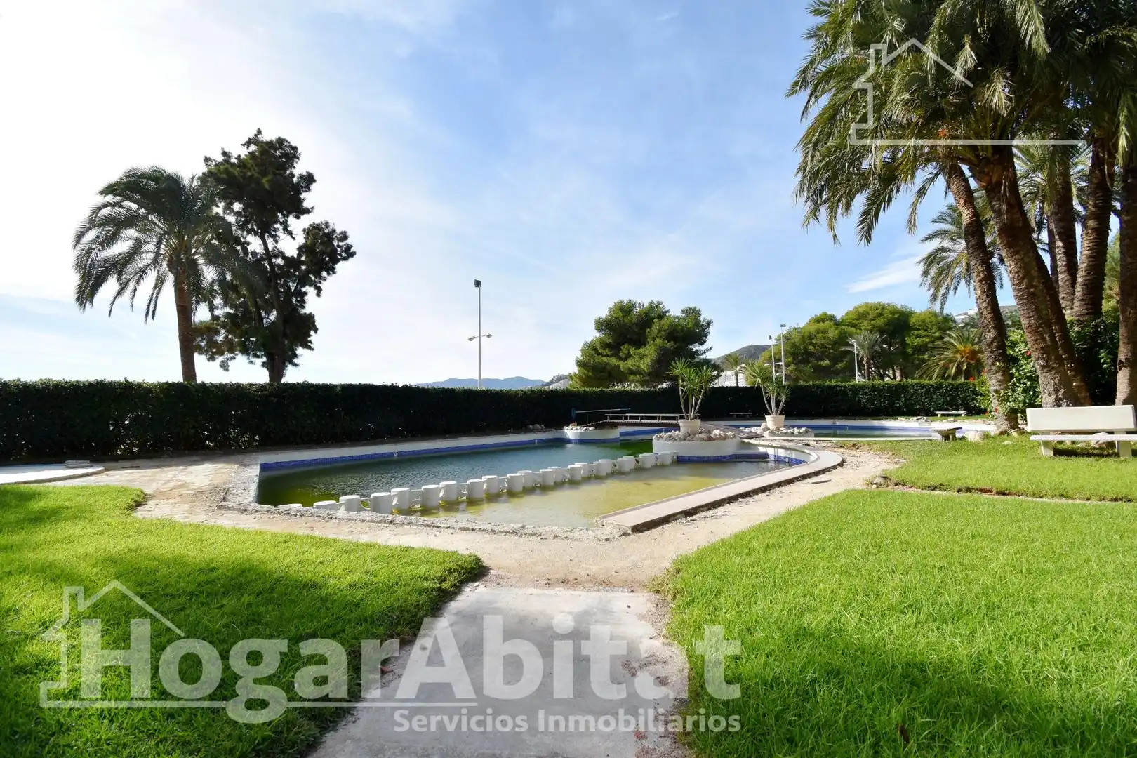 Garden of Flat for sale in Cullera  with Private garden, Terrace and Furnished