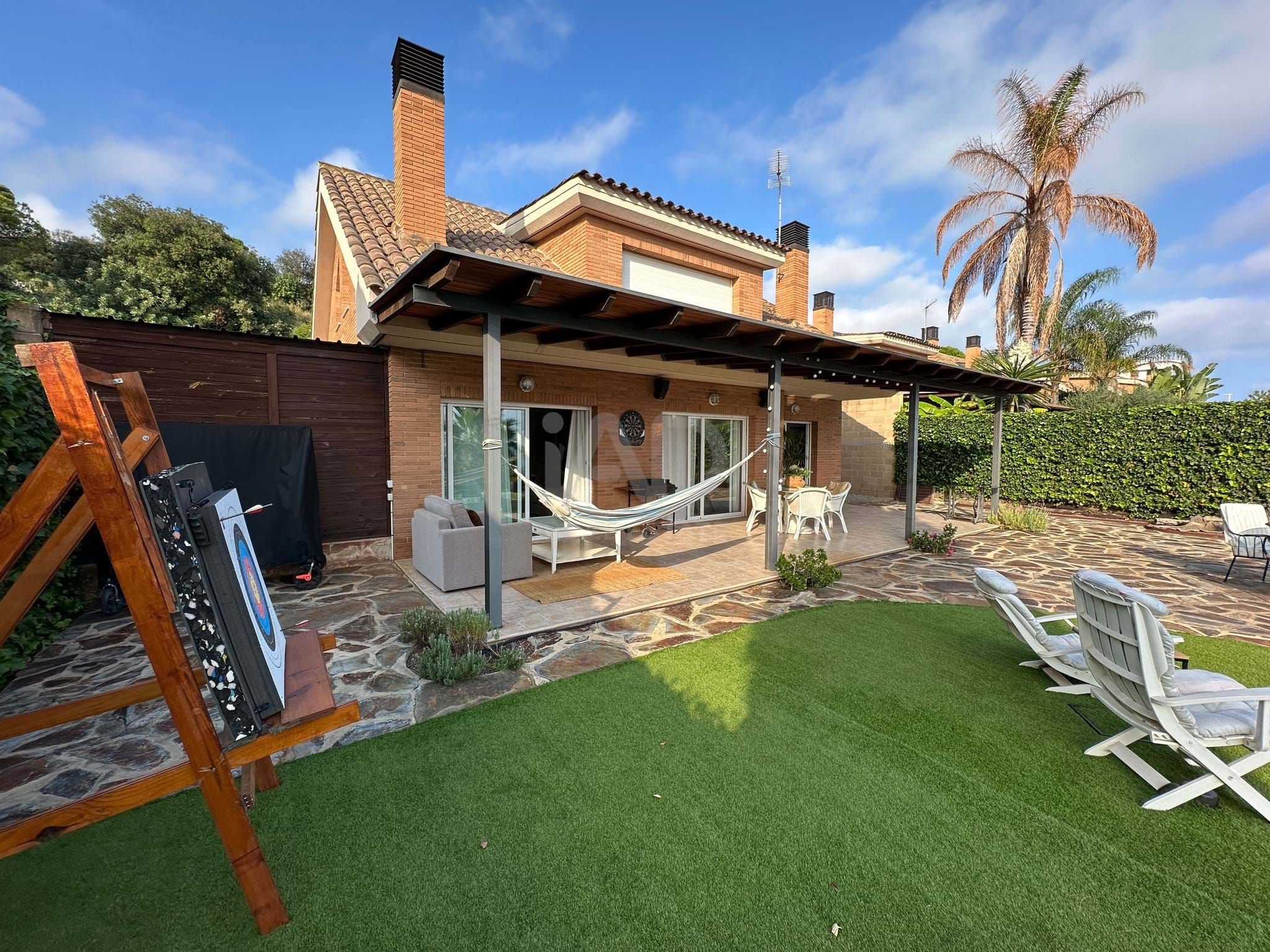 Jardí de Casa o xalet de lloguer en Arenys de Mar amb Aire condicionat, Calefacció i Terrassa