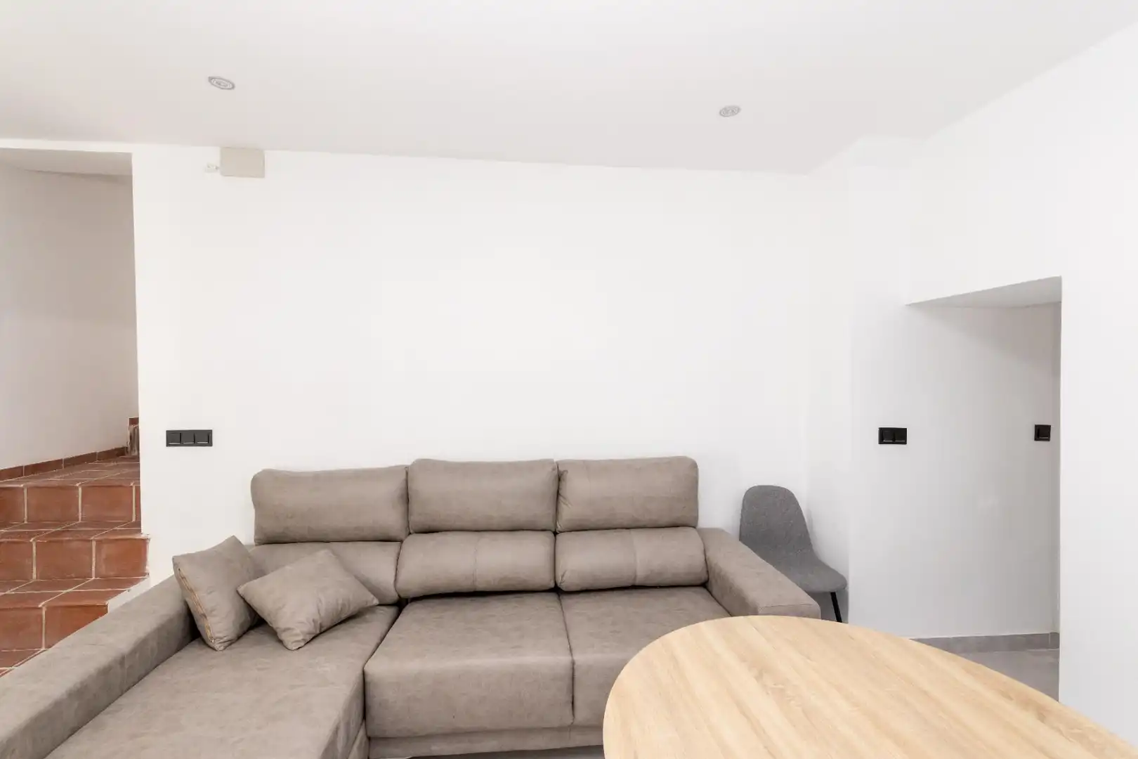 Sala d'estar de Casa adosada en venda en Monachil