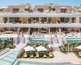 Exterior view of Flat for sale in Marbella  with Air Conditioner, Terrace and Swimming Pool