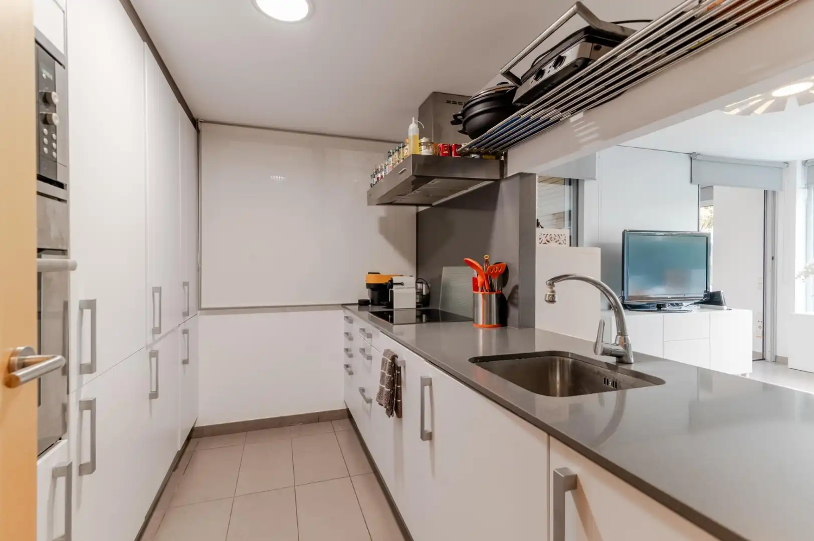 Cuina de Apartament en venda en Oropesa del Mar / Orpesa amb Aire condicionat, Jardí privat i Terrassa