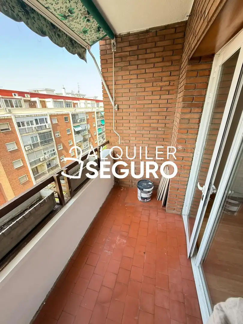 Terraza de Piso de alquiler en Madrid con Aire acondicionado, Calefacción y Terraza