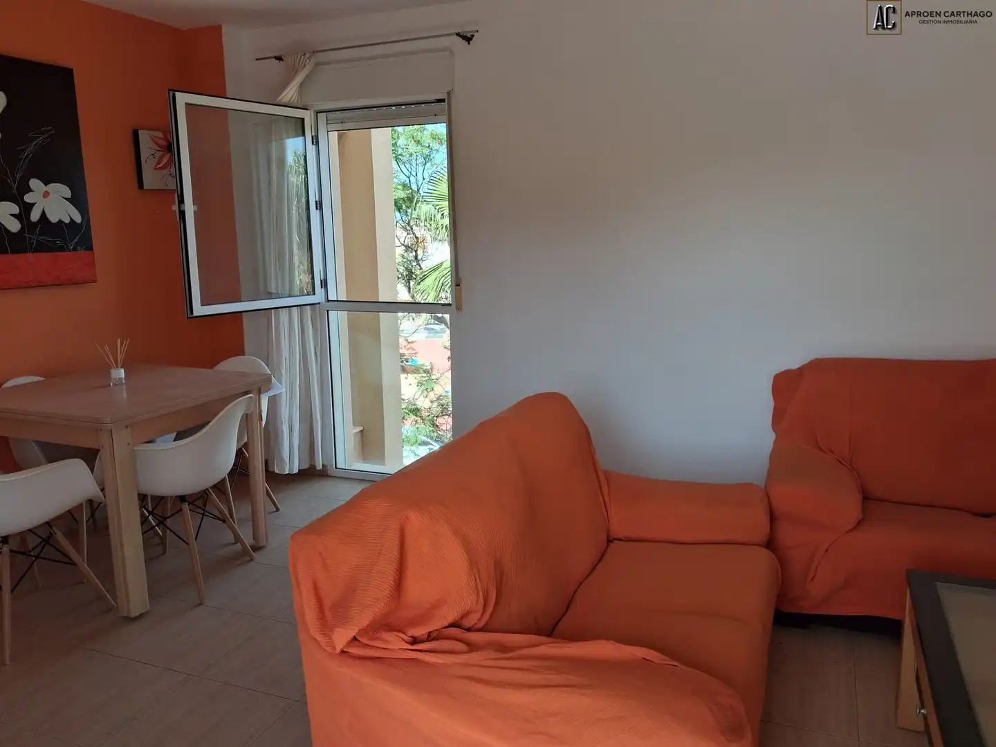 Sala d'estar de Pis en venda en Cartagena amb Calefacció, Terrassa i Traster