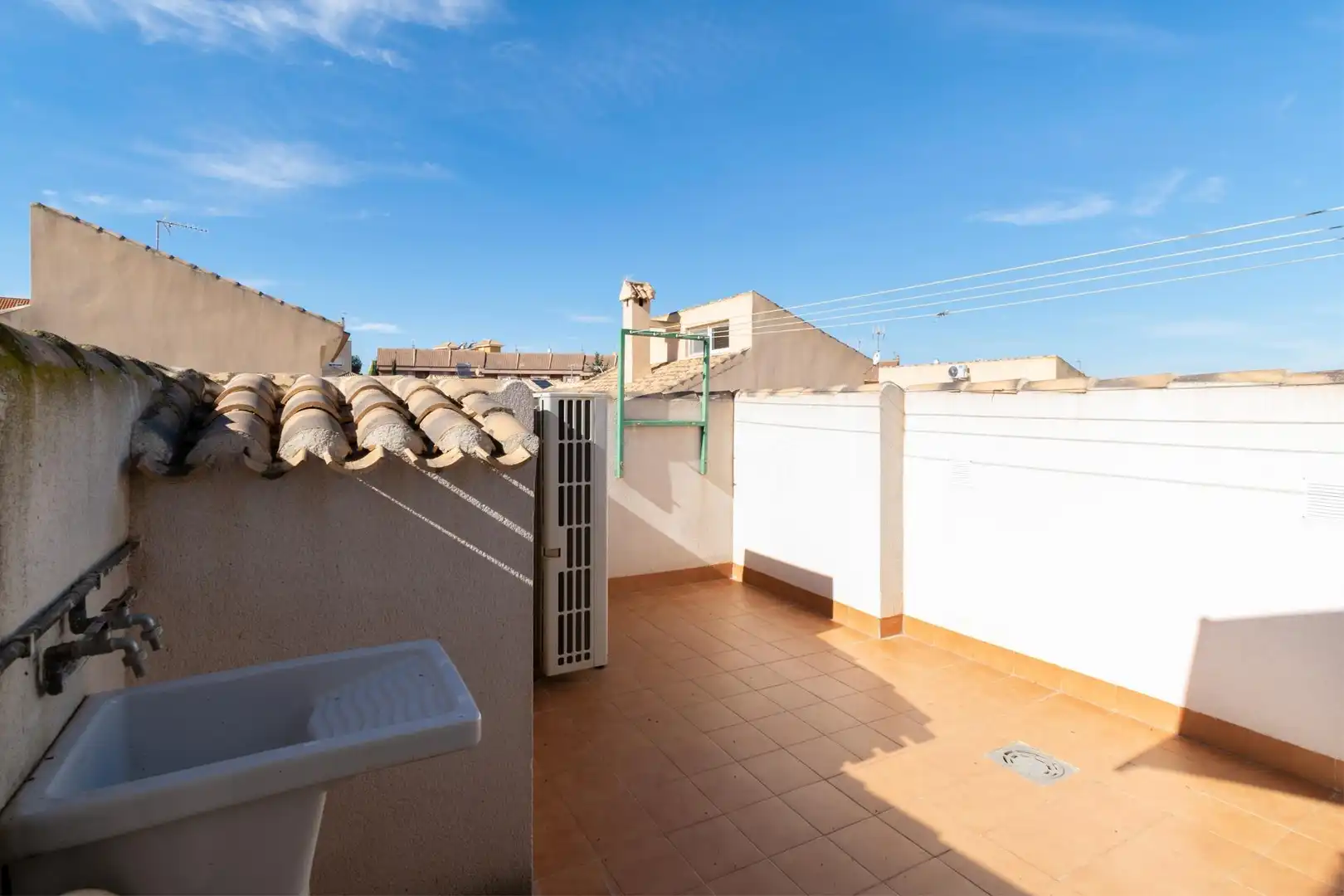 Terraza de Casa o chalet en venta en Cartagena con Aire acondicionado, Calefacción y Jardín privado