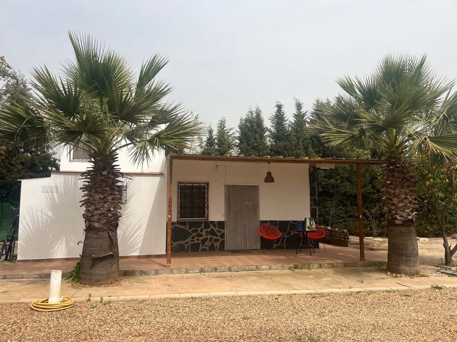 Vista exterior de Finca rústica en venda en Badajoz Capital amb Aire condicionat, Calefacció i Jardí privat