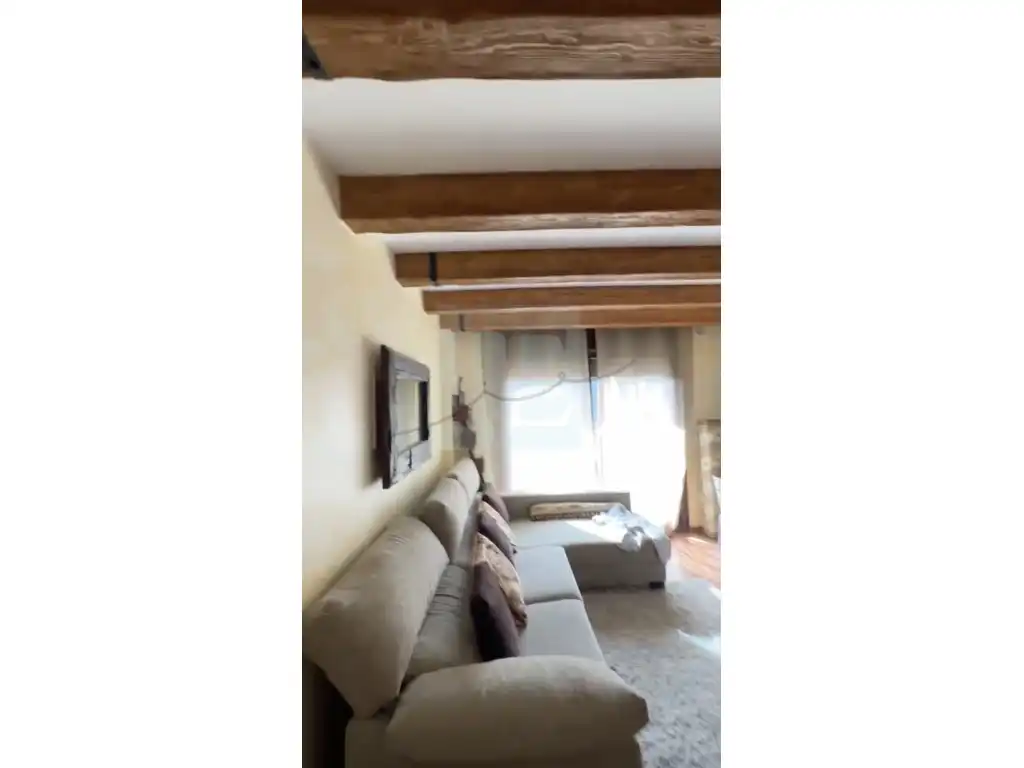 Sala d'estar de Pis en venda en Canillo amb Moblat, Rentadora i Balcó