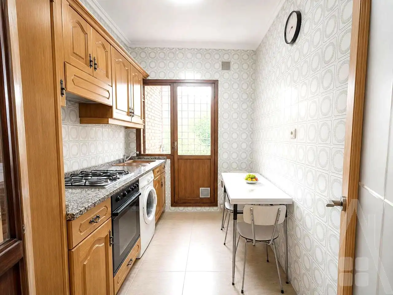 Cuina de Pis en venda en Bilbao  amb Calefacció, Parquet i Terrassa
