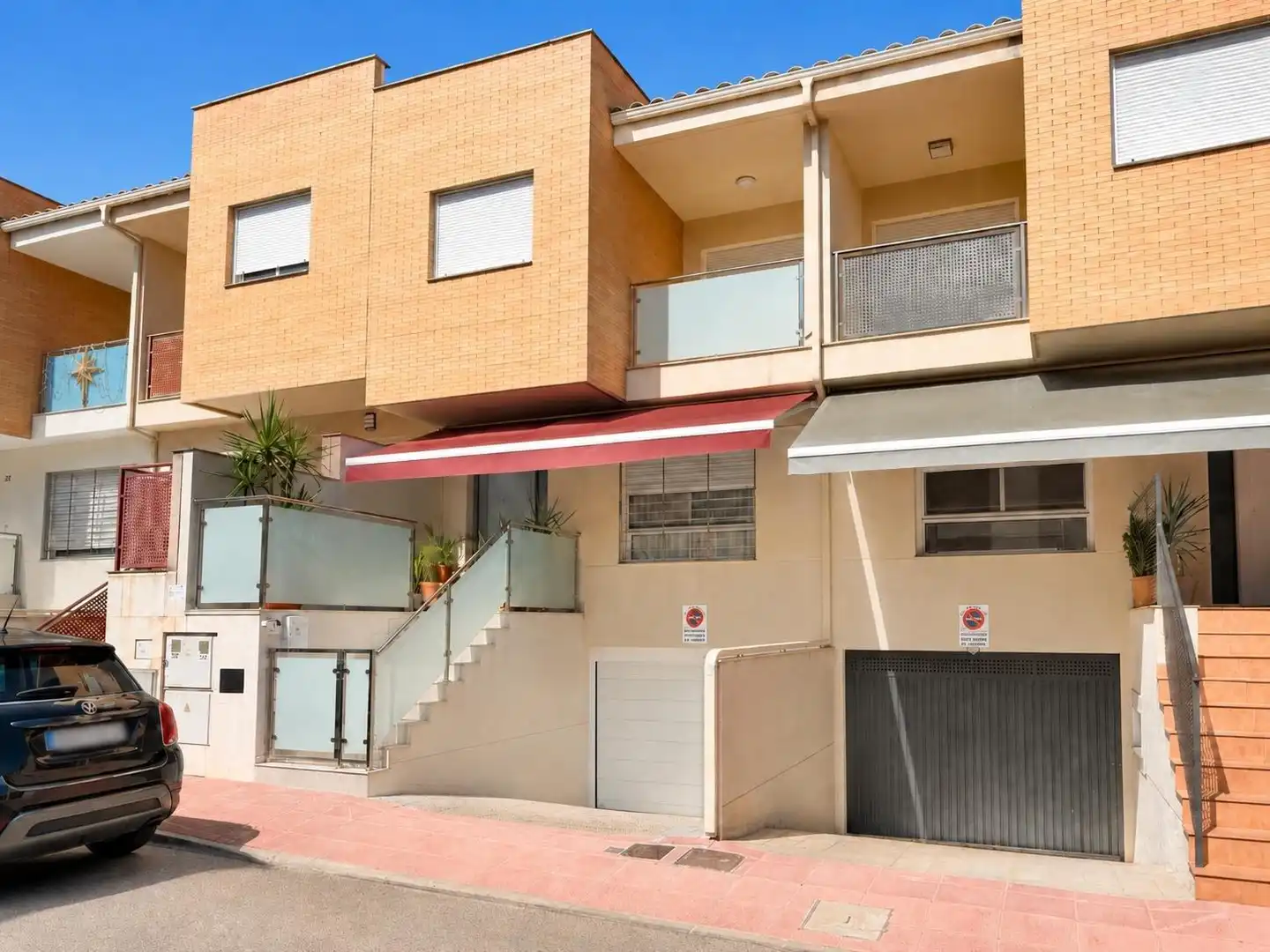 Exterior view of Houses for sale in Molina de Segura  with Air Conditioner, Terrace and Storage room