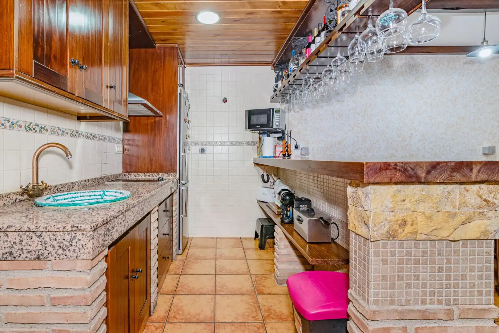 Cuina de Casa adosada en venda en La Zubia amb Aire condicionat, Calefacció i Terrassa