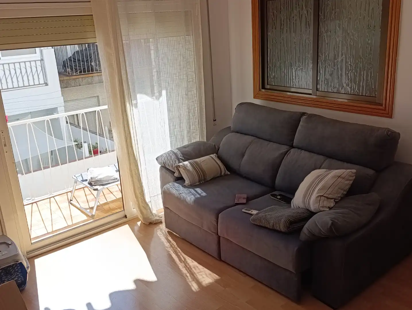Living room of Flat for sale in Pineda de Mar  with Air Conditioner, Heating and Balcony