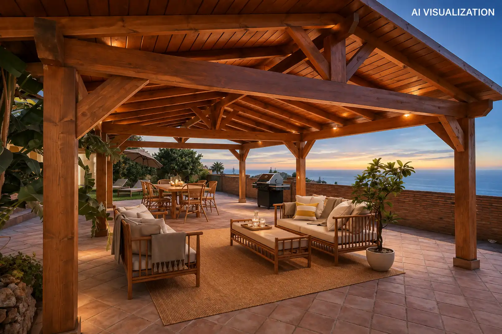 Terraza de Casa o chalet en venta en Benalmádena con Terraza y Balcón