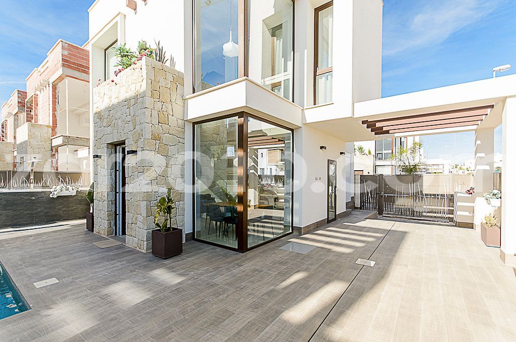 Terraza de Casa o chalet en venta en Vera con Jardín privado, Terraza y Piscina