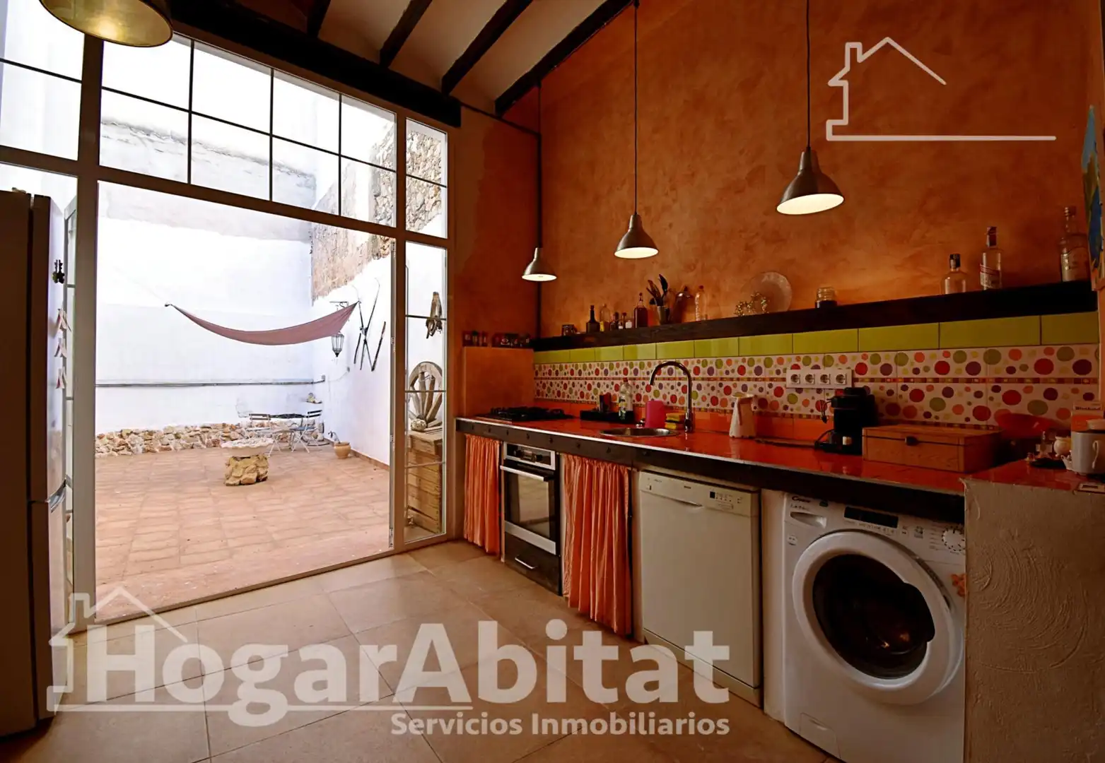 Cuina de Casa o xalet en venda en Pego amb Calefacció, Terrassa i Traster