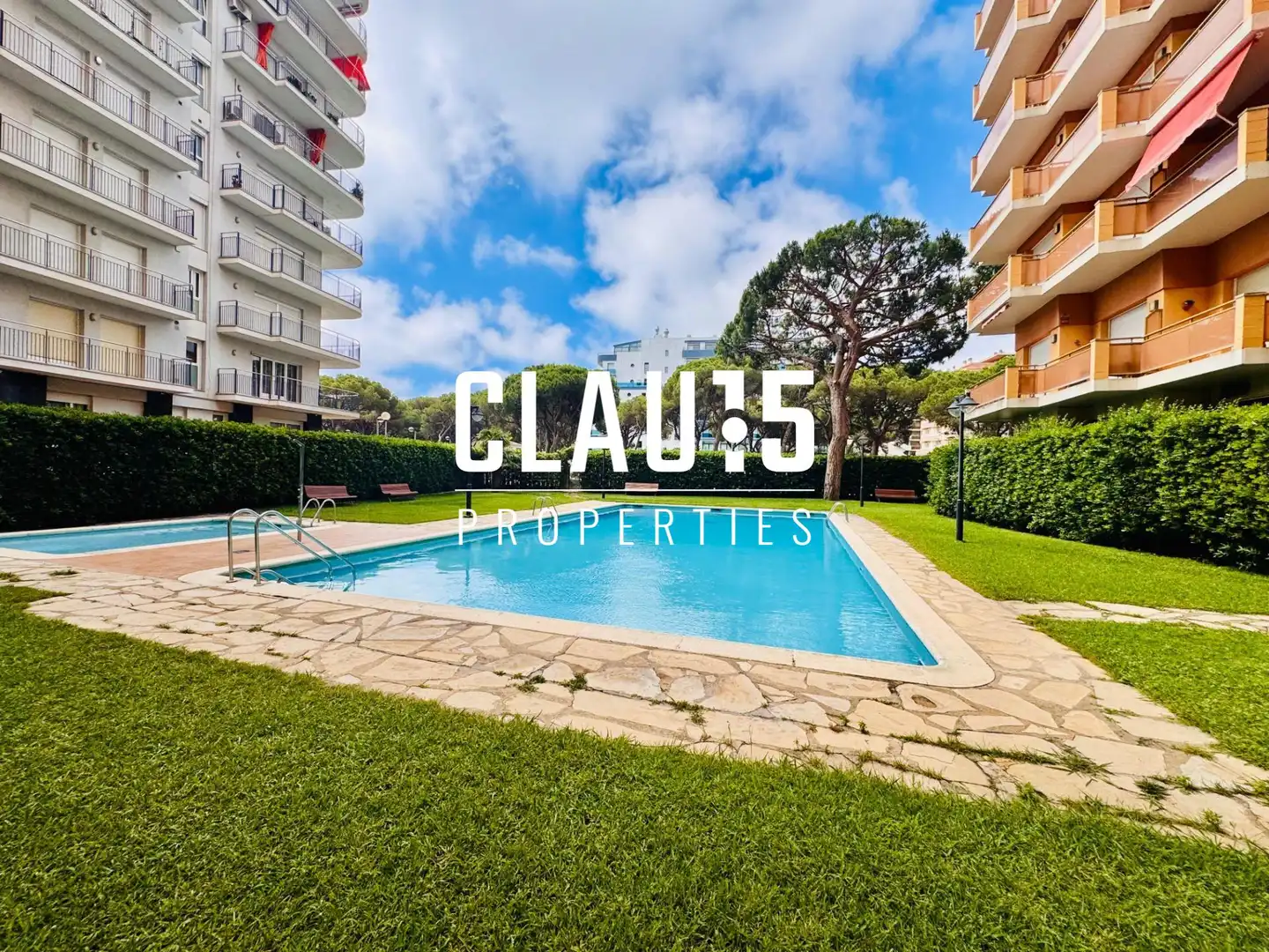 Exterior view of Flat for sale in Blanes  with Heating, Parquet flooring and Balcony