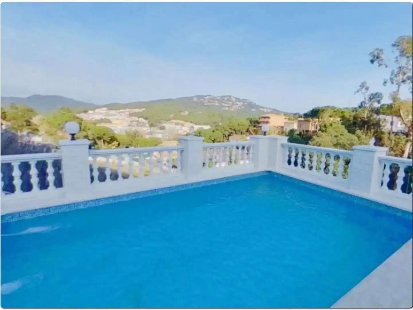 Swimming pool of Houses for rent in Lloret de Mar  with Air Conditioner, Private garden and Parquet flooring