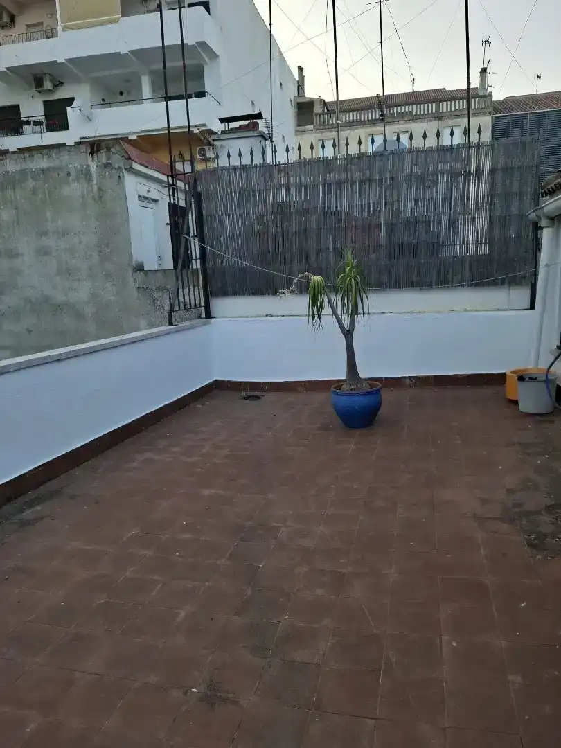 Terrasse von Maisonette zur Miete in Cáceres Capital mit Klimaanlage