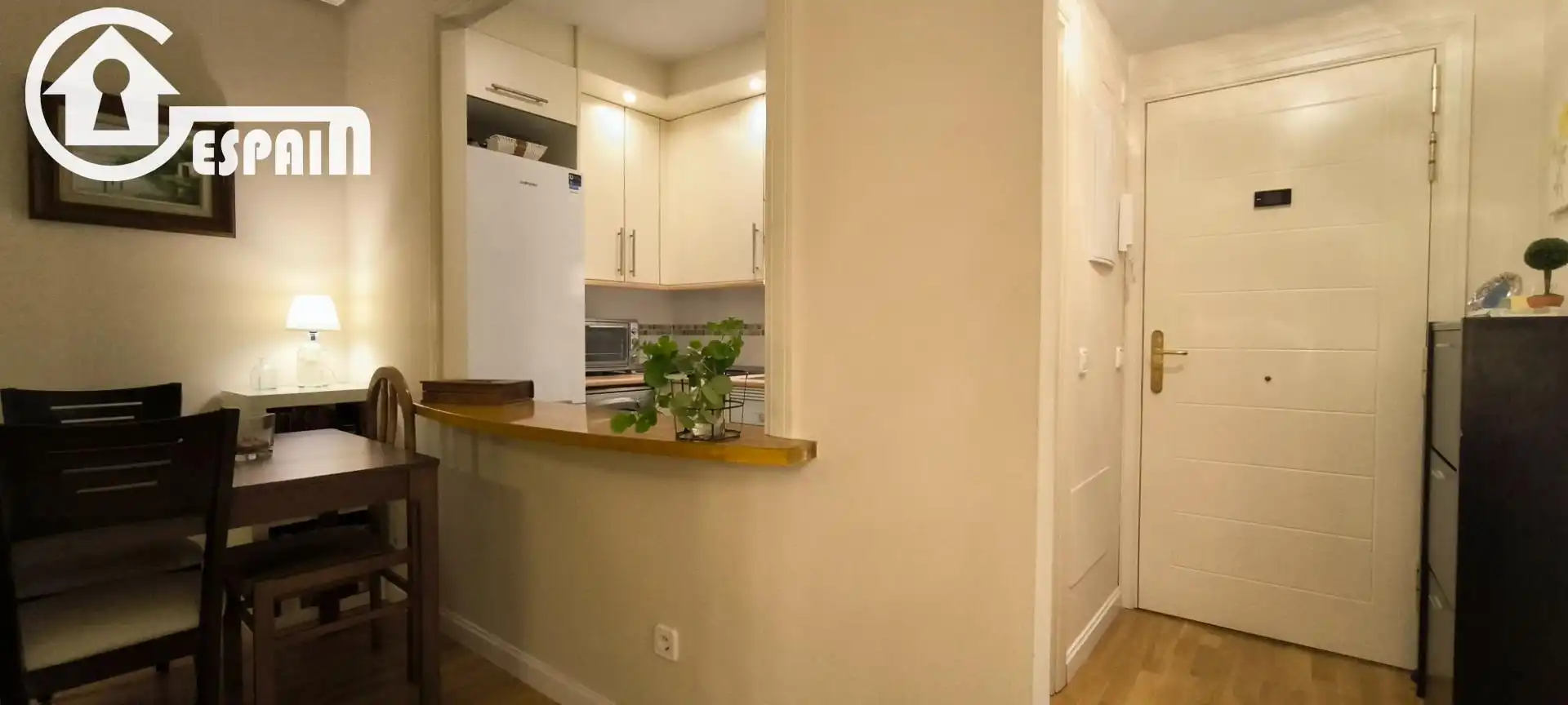 Kitchen of Flat for sale in Madrid  with Air Conditioner, Heating and Private garden